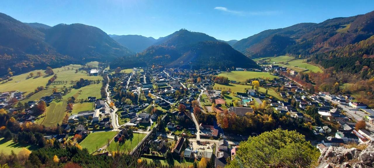 Ferienwohnung Bergspass Gaming Esterno foto