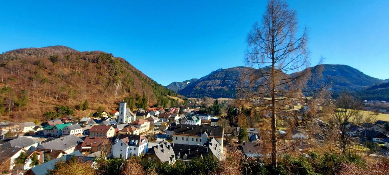 Ferienwohnung Bergspass Gaming Esterno foto